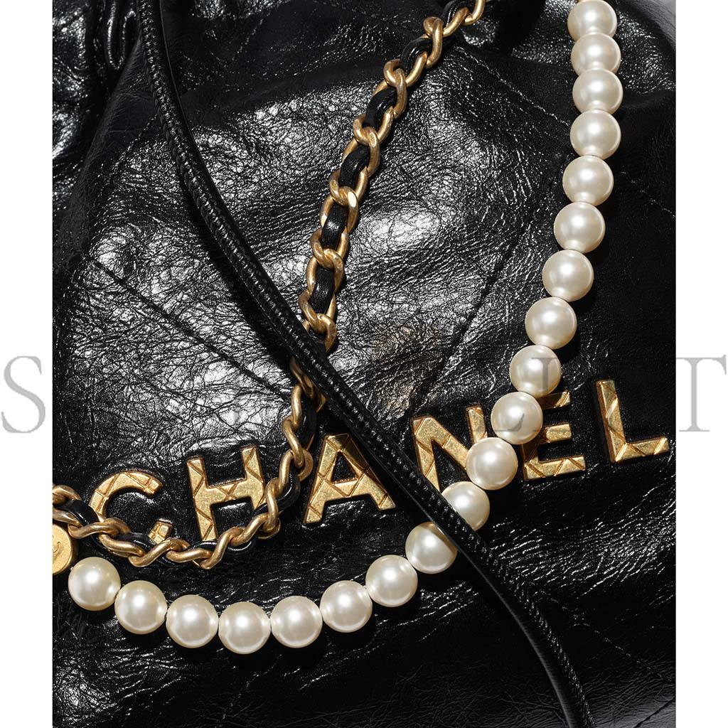Ch*el 22 mini handbag as3980 b10672 94305 (20*19*6cm)